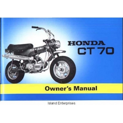 1970 Honda ct70 manual #3