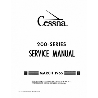cessna 210c service manual