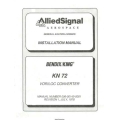 Bendix King KN 72 Vor/Loc Converter Installation Manual 006-00142-0001