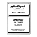 Bendix King KX 155/165 VHF Nav/Comm Transceivers Installation Manual 006-00179-0006