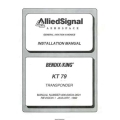 Bendix King KT 79 Transponder Installation Manual 006-00534-0001