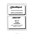 Bendix King KT 71 ATCRBS Transponder Installation Manual 006-00615-0001