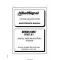 Bendix King KNS 81 Digital Area Navigation System Maintenance Manual 006-05185-0002