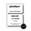 Bendix King KLN 89/89B GPS RNAV Installation Manual 006-10522-0003