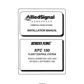 Bendix King KFC 150 KFC-150 Flight Control System Installation Manual 006-10552-0003