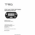Trig TY91 and TY92 VHF Radio Operating Manual 00840-00-AD