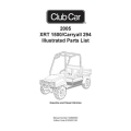 Club Car 2005 XRT-1500 Carryall-294 Gasoline and Diesel Vehicles Illustrated Parts List 102680304