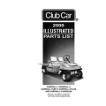 Club Car 2000 Carryall-I-II Turf II Carryall II Plus and VI Vehicles Illustrated Parts List 102067402