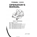 Snapper Axion 150Z Series Operator's Manual 7103857