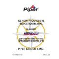 Piper PA-46-500TP 100 Hour Progressive Inspection Manual 767-009