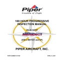 Piper PA-46-500TP Malibu Meridian SN 4697001 and UP 100 Hour Progressive Inspection Manual 767-009_v07