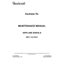 Beechcraft Duchess 76 Maintenance Manual 105-590000-7A9_v19