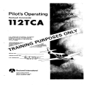 Rockwell Commander 112TCA Pilot's Training