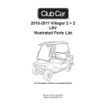 Club Car 2010-2011 Villager 2+2 LSV Illustrated Parts List 103700523