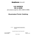 Hawker 125 series 3B 400B Illustrated Parts Catalog 125-3B400B