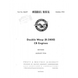 Pratt & Whitney Double Wasp (R-2800) Overhaul Manual Part No. 166497