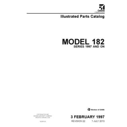 Cessna Model 182 Series 1997 and On Illustrated Parts Catalog 182SPC22
