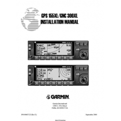 Garmin GPS 155XL/GNC 300XL Installation Manual 190-00067-22_v2000