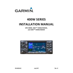 Garmin 400W Series Installation Manual 190-00356-02_v2017