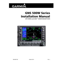 Garmin 500W Series Installation Manual 190-00357-08_v2014