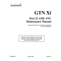 Garmin GMA 342/345 Installation Manual 190-01878-02