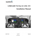 Garmin G500/G600 TXi Part 23 AML STC Installation Manual 190-01717-B3
