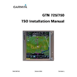 Garmin GTN 725/750 TSO Installation Manual 190-01007-02_v2014