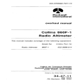Collins 860F-1 Radio Altimeter 1971 Overhaul Manual 34-47-11