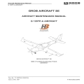 Grob SE G 120TP-A Aircraft Maintenance Manual 1T-120TPA-2