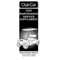 Club Car 2005 FE290 Gasoline Vehicle Maintenance and Service Supplement 102680409
