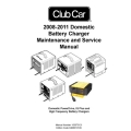 Club Car 2008-2011 Domestic Battery Charger Maintenance and Service Manual 103373121