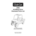 Club Car 2008 XRT 1550 and Carryall 295 All Wheel Drive Illustrated Parts List 103373016