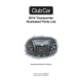 Club Car 2014 Transporter Illustrated Parts List 105062829