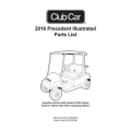Club Car 2016 Precedent Illustrated Parts List 105334610