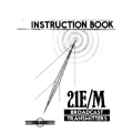 Collins 21E & 21M Broadcast Transmitters Instruction Book