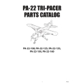 Piper PA-22-108 PA-22-125 PA-22-135 PA-22-150 PA-22-160 Tri-Pacer Parts Catalog