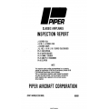 Piper J-2,J-3,J-4,J5, PA-II, PA-12,PA-14,PA-15,PA-16 Inspection Report 230-3000