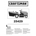 Craftsman 917.25429 13.5 HP Tractor Instruction Manual