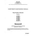 Honeywell 18-1299-4 Flap Position Indicator Component Maintenance Manual 27-50-07