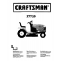 917.27725 15.5 HP Instruction Manual Craftsman
