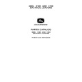 John Deere 300D, 310D, 315D Backhoe Loaders Parts Catalog PC2321 John Deere 300D, 310D, 315D Backhoe Loaders Parts Catalog PC2321