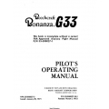 Beechcraft Bonanza G33 Pilot's Operating Handbook 33-590027-3 33-590027-3A1