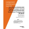 Collins DPU-85-85A-85B-86A-86K and MPU-85-85A-85B-86A-86K Component Maintenance Manual with Illustrated Parts List 34-20-81V2
