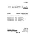 Collins 51RV-4-5 VOR-ILS Navigation Receiver 2011 Component Maintenance Manual with IPL 34-35-10V1