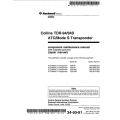 Collins TDR-94-94D ATC Mode S Transponder Component Maintenance Manual with IPL 34-50-91