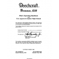 Beechcraft Bonanza G35 Pilot's Operating Handbook &  Airplane Flight Manual 35-590072-9 35-590072-9A4