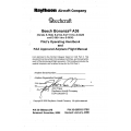 Beech Bonanza A36  Pilot's Operating Handbook and Flight Manual 36-590002-3782