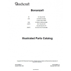 Beechcraft Bonanza 36 Series Parts Catalog 36-590001-1V