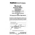Beechcraft Bonanza B36TC Turbocharged Pilot's Operating Handbook and FAA Airplane Flight Manual 36-590006-3 36-590006-3A9 