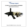 Vantage O-360, IO-360 Series Engines Maintenance Manual SVMM01